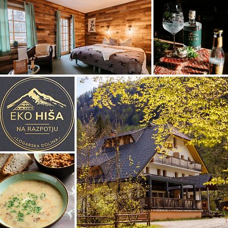 Eko Hisa-Eco House Na Razpotju Hotel Solčava Buitenkant foto