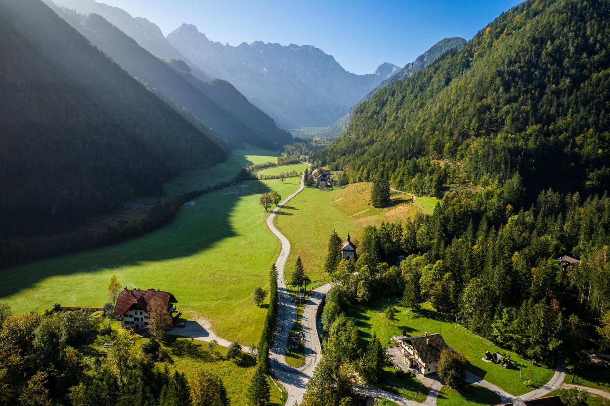 Eko Hisa-Eco House Na Razpotju Hotel Solčava Buitenkant foto